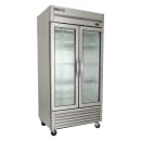 True T-35G-HC~FGD01 39 3/5" Two Section Reach In Refrigerator, (2) Left/Right Hinge Glass Doors, 115v thumbnail 3
