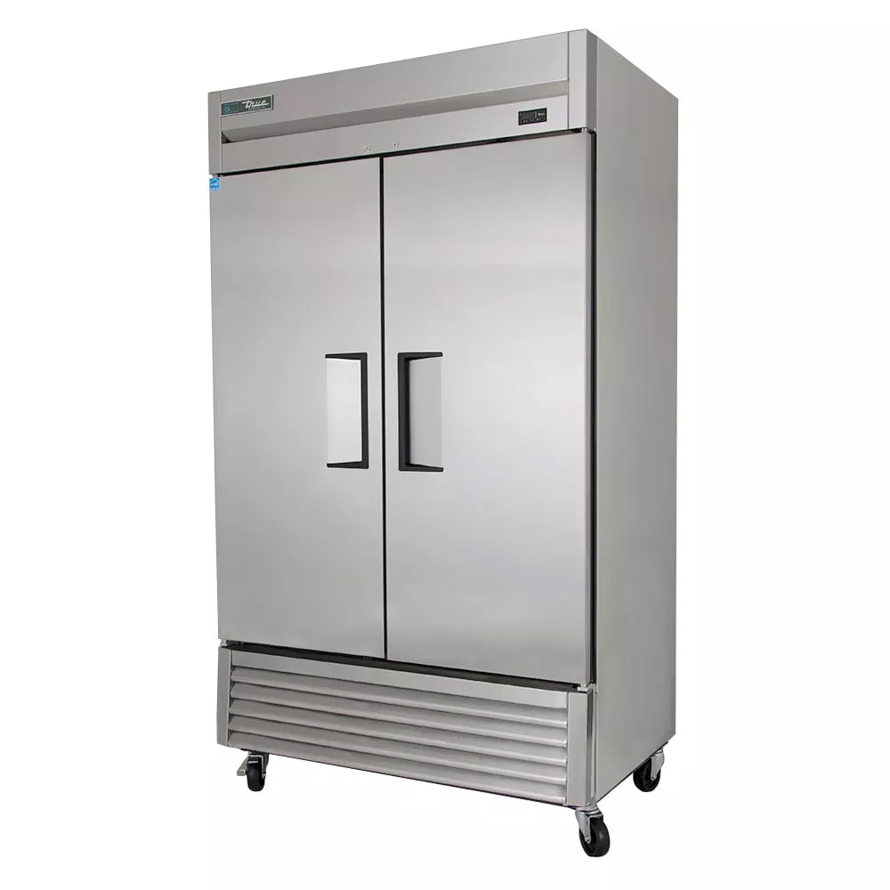 True T-43F-HC 47" T Series Two Section Reach In Freezer, (2) Left/Right Hinge Solid Doors, 115v