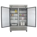 True T-49DT-HC 54 1/8" Two Section Commercial Combo Refrigerator Freezer - Solid Doors, Dual Temp, 115v thumbnail 7