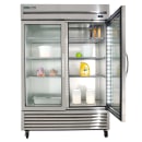 True T-49G-HC~FGD01 54" Two Section Reach In Refrigerator, (2) Left/Right Hinge Glass Doors, 115v thumbnail 7