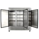 True T-72-HC 78 1/10" Three Section Reach In Refrigerator, (3) Left/Right Hinge Solid Doors, 115v thumbnail 6