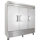 True T-72F-HC 78 1/8" T Series Three Section Reach In Freezer, (3) Left/Right Hinge Solid Doors, 115v thumbnail 3