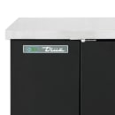 True TBB-2-HC 58 7/8" Bar Refrigerator - 2 Swinging Solid Doors, Black, 115v thumbnail 10