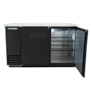 True TBB-2-HC 58 7/8" Bar Refrigerator - 2 Swinging Solid Doors, Black, 115v thumbnail 9