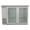 True TBB24-48-2G-Z1-SFT-S-1 48 1/8" Bar Refrigerator - 2 Swinging Glass Doors, Stainless, 115v thumbnail 2