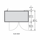 True TBB24-48-2S-Z1-BST-S-1 48 1/8" Bar Refrigerator - 2 Swinging Solid Doors, Stainless, 115v thumbnail 3