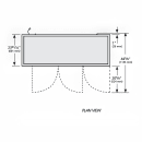 True TBB24-72-3S-Z1-BST-S-1 72 1/8" Bar Refrigerator - 3 Swinging Solid Doors, Stainless, 115v thumbnail 3