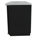 True TBB-3-HC 69" Bar Refrigerator - 2 Swinging Solid Doors, Black, 115v thumbnail 4