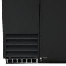 True TBB-4-HC 90 3/8" Bar Refrigerator - 3 Swinging Solid Doors, Black, 115v thumbnail 16