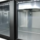 True TBB-4-HC 90 3/8" Bar Refrigerator - 3 Swinging Solid Doors, Black, 115v thumbnail 8