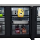 True TBB-4G-HC-LD 90 3/8" Bar Refrigerator - 3 Swinging Glass Doors, Black, 115v thumbnail 10