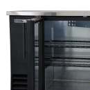 True TBB-4G-HC-LD 90 3/8" Bar Refrigerator - 3 Swinging Glass Doors, Black, 115v thumbnail 8