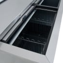 True TD-50-18-S-HC 50" Forced Air Bottle Cooler - Holds (396) 12 oz Bottles, Lid Locks,115v thumbnail 6