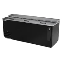 True TD-80-30-HC 80 1/2" Forced Air Bottle Cooler - Holds (720) 12 oz Bottles, Lid Locks, 115v thumbnail 2