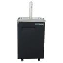True TDD-1-HC 24" Kegerator Beer Dispenser w/ (1) Keg Capacity - (1) Column, Black, 115v thumbnail 2