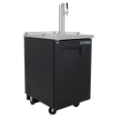 True TDD-1-HC 24" Kegerator Beer Dispenser w/ (1) Keg Capacity - (1) Column, Black, 115v thumbnail 3