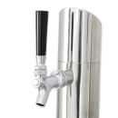 True TDD-4-HC 90" Kegerator Beer Dispenser w/ (4) Keg Capacity - (2) Columns, Black, 115v thumbnail 12