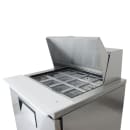 True TFP-32-12M-HC 32" Sandwich/Salad Prep Table w/ Refrigerated Base, 115v thumbnail 14