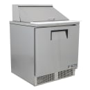 True TFP-32-12M-HC 32" Sandwich/Salad Prep Table w/ Refrigerated Base, 115v thumbnail 3
