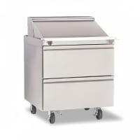 True TFP-32-12M-D-2-HC 32" Sandwich/Salad Prep Table w/ Refrigerated Base, 115v thumbnail 2
