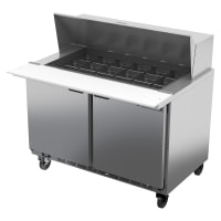 True TFP-48-18M-HC 48" Sandwich/Salad Prep Table w/ Refrigerated Base, 115v thumbnail 3
