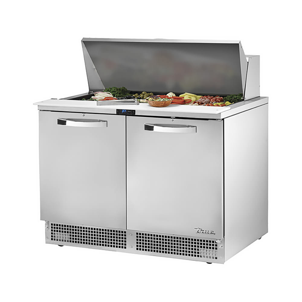 True TFP-48-18M-HC~SPEC3 48" Spec Series® Sandwich/Salad Prep Table w/ Refrigerated Base, 115v