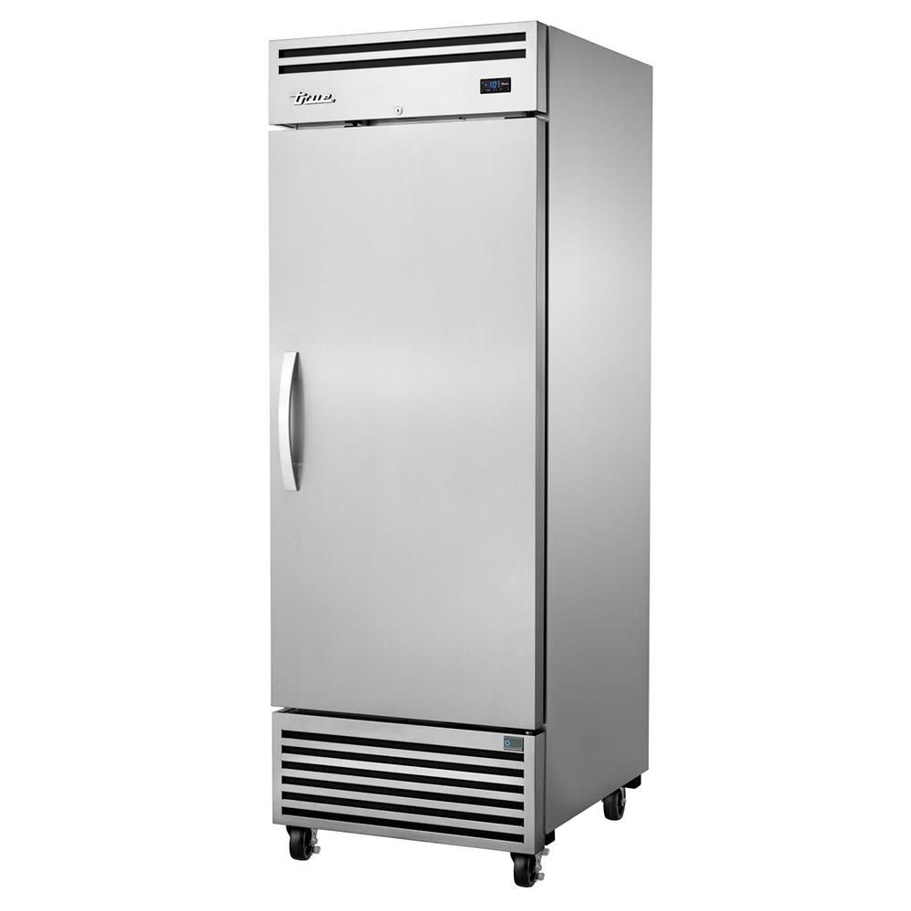 True TGN-1F-1S-HC 28 3/4" One Section Reach In Freezer, (1) Solid Door, Dual Slides for Full-Size Pans, 120v