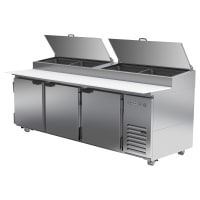True TPP-AT2-93-HC 93" TPPAT Series Pizza Prep Table w/ Refrigerated Base, 115v thumbnail 3
