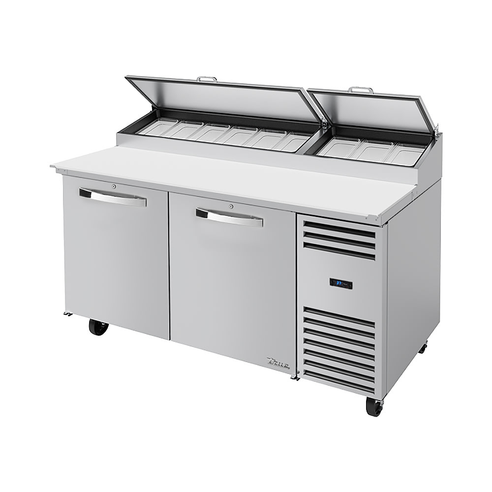 True TPP-AT-67-HC~SPEC3 67" Spec Series® Pizza Prep Table w/ Refrigerated Base, 115v