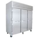 True STR3R-3S-HC 77 3/4" Three Section Reach In Refrigerator, (3) Left/Right Hinge Solid Doors, 115v thumbnail 3