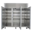 True STR3R-3S-HC 77 3/4" Three Section Reach In Refrigerator, (3) Left/Right Hinge Solid Doors, 115v thumbnail 6