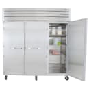 True STR3R-3S-HC 77 3/4" Three Section Reach In Refrigerator, (3) Left/Right Hinge Solid Doors, 115v thumbnail 8