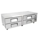 True TRCB-72-HC 72 5/16" Chef Base w/ (4) Drawers - 115v thumbnail 3