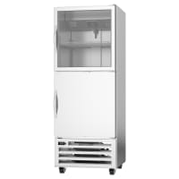 True TS-23-1-G-1-HC~FGD01 27" One Section Reach In Refrigerator, (1) Glass Door & (1) Solid Door, Left Hinge, 115v thumbnail 2