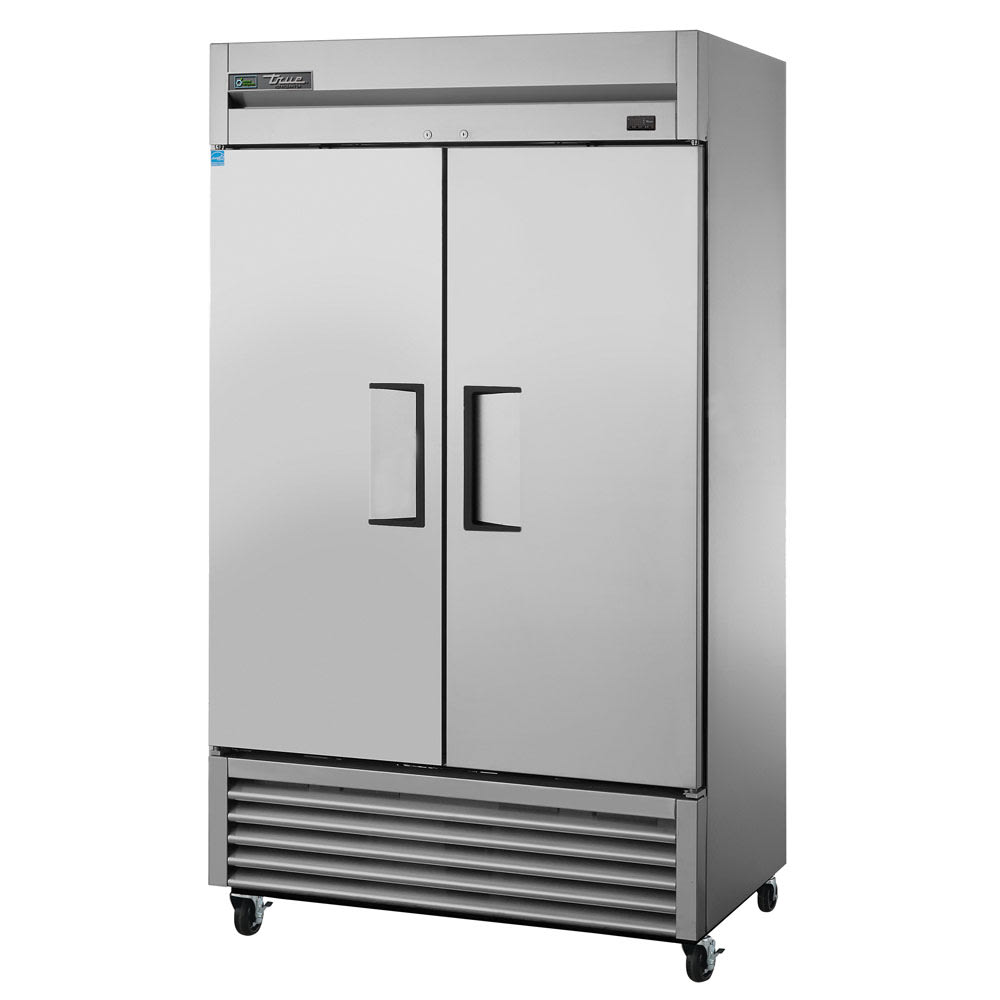True TS-43-HC 47" Two Section Reach In Refrigerator, (2) Left/Right Hinge Solid Doors, 115v