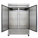 True TS-49-HC 54 1/10" Two Section Reach In Refrigerator, (2) Left/Right Hinge Solid Doors, 115v thumbnail 6