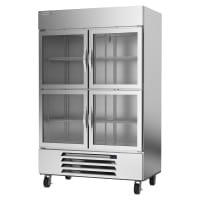 True TS-49G-4-HC~FGD01 54 1/10" Two Section Reach In Refrigerator, (4) Left/Right Hinge Glass Doors, 115v thumbnail 3
