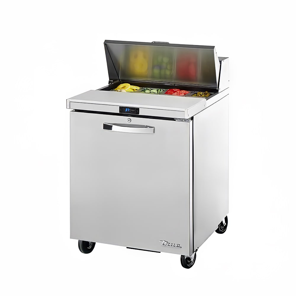 True TSSU-27-08-HC~SPEC3 ADA 27" Spec Series® Sandwich/Salad Prep Table w/ Refrigerated Base, 115v