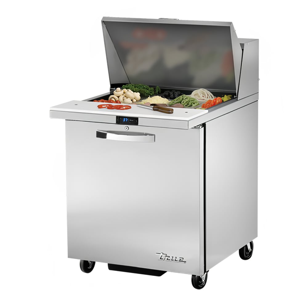 True TSSU-27-12M-B-HC~SPEC3 ADA 27" Spec Series® Mega Top Sandwich/Salad Prep Table w/ Refrigerated Base, 115v