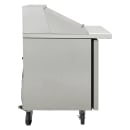 True TSSU-27-12M-C-HC 27" TSSU Series Mega Top Sandwich/Salad Prep Table w/ Refrigerated Base, 115v thumbnail 4