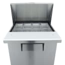 True TSSU-27-12M-C-HC 27" TSSU Series Mega Top Sandwich/Salad Prep Table w/ Refrigerated Base, 115v thumbnail 9