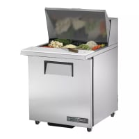 True TSSU-27-12M-C-HC 27" TSSU Series Mega Top Sandwich/Salad Prep Table w/ Refrigerated Base, 115v thumbnail 2