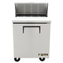 True TSSU-27-08-HC 27" TSSU Series Sandwich/Salad Prep Table w/ Refrigerated Base, 115v thumbnail 2