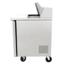 True TSSU-27-08-HC 27" TSSU Series Sandwich/Salad Prep Table w/ Refrigerated Base, 115v thumbnail 4