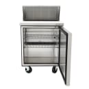 True TSSU-27-08-HC 27" TSSU Series Sandwich/Salad Prep Table w/ Refrigerated Base, 115v thumbnail 6