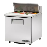 True TSSU-27-08-HC ADA 27" TSSU Series Sandwich/Salad Prep Table w/ Refrigerated Base, 115v thumbnail 3