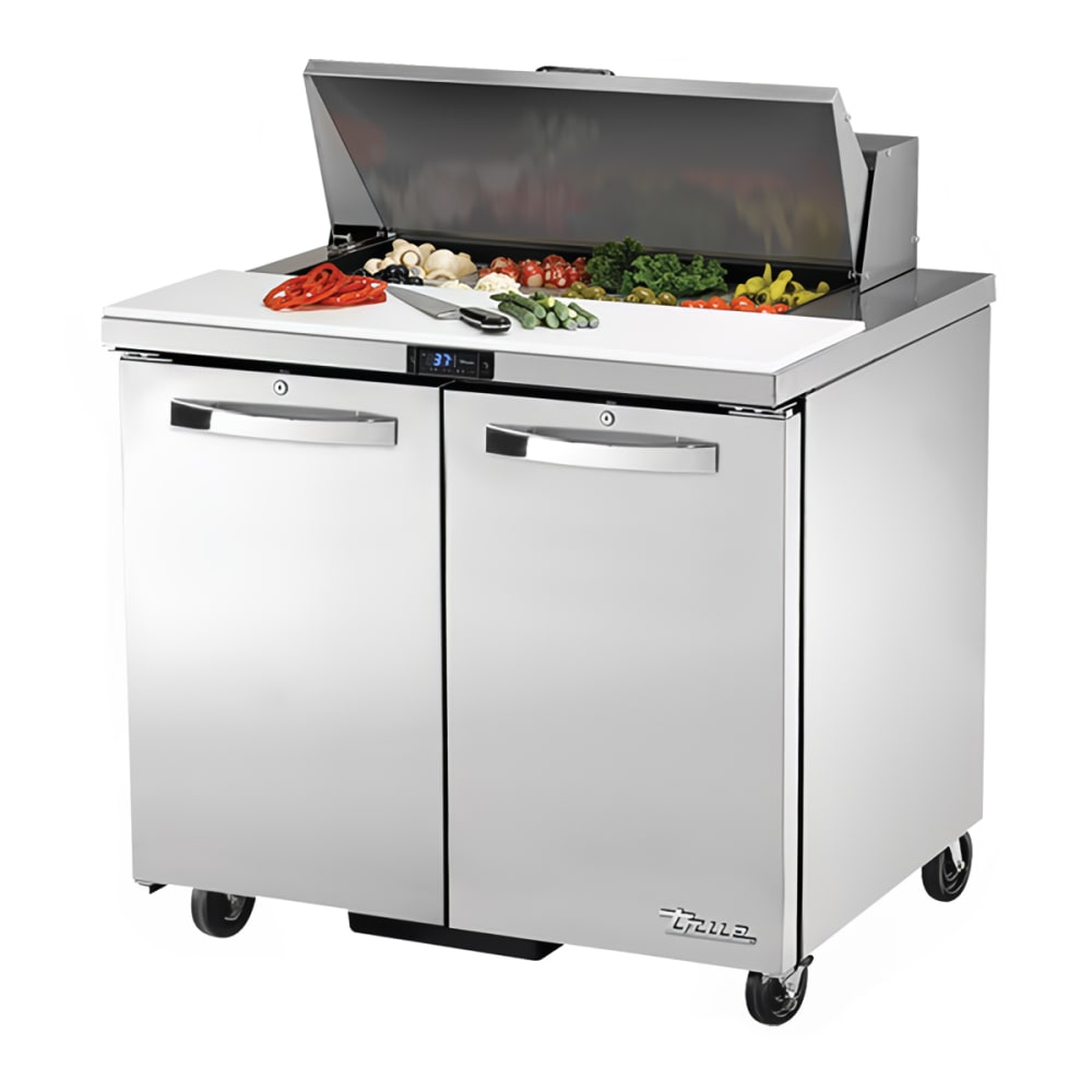 True TSSU-36-08-HC~SPEC3 ADA 36" Spec Series® Sandwich/Salad Prep Table w/ Refrigerated Base, 115v