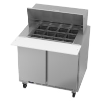 True TSSU-36-12M-B-HC 36" TSSU Series Mega Top Sandwich/Salad Prep Table w/ Refrigerated Base, 115v thumbnail 2