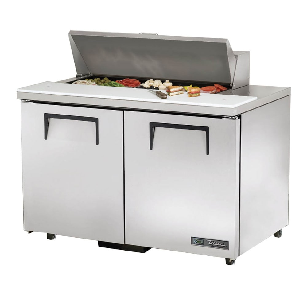 True TSSU-48-10-HC ADA 48" TSSU Series Sandwich/Salad Prep Table w/ Refrigerated Base, 115v