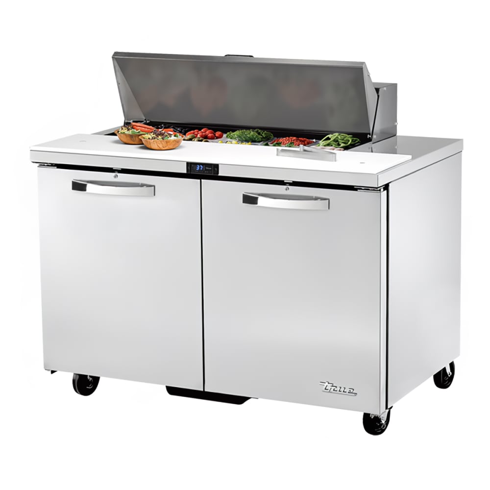 True TSSU-48-10-HC~SPEC3 48" Spec Series® Sandwich/Salad Prep Table w/ Refrigerated Base, 115v